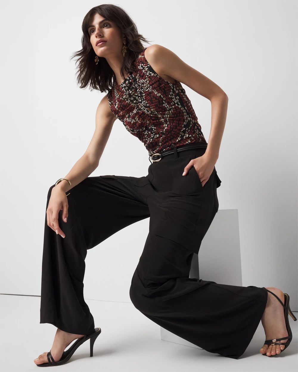 パンツ RAYON VELVET M-52 PANTS COAL BLACK/ L LIDNM / Llife ONLINE STORE / RAYON VELVET M-52 PANTS